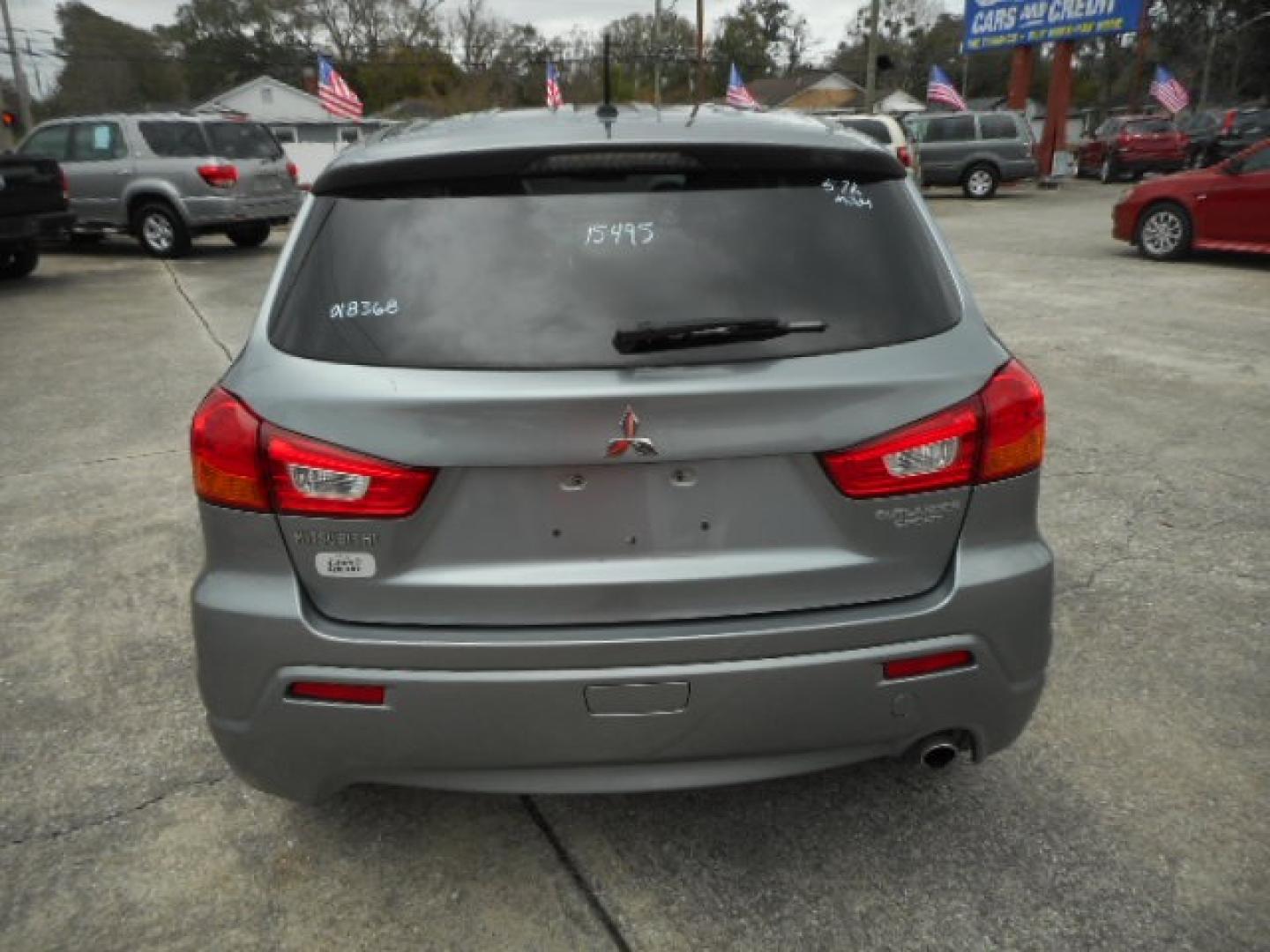 2011 GRAY MITSUBISHI OUTLANDER SPORT SE (JA4AR4AU8BZ) , located at 1200 Cassat Avenue, Jacksonville, FL, 32205, (904) 695-1885, 30.302404, -81.731033 - Photo#6